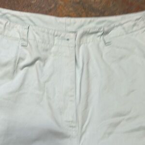 Light aqua cotton pants